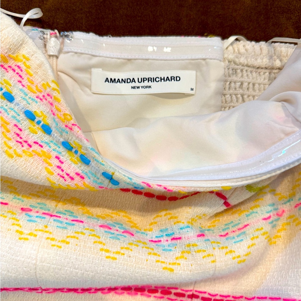 Amanda Uprichard Multicolor Patterned Garment - image 2